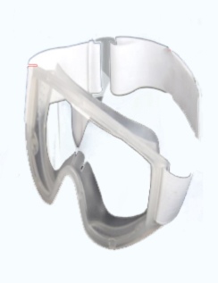 Medical isolation eye mask
